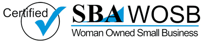 SBA Certified Woman Owned Small Business Logo